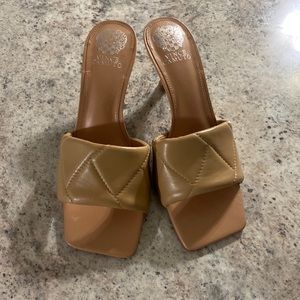 NEVER WORN!!! Square Toed Vince Camuto Heels